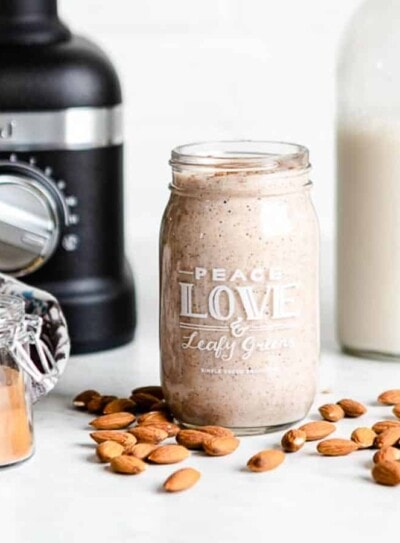 almond smoothie