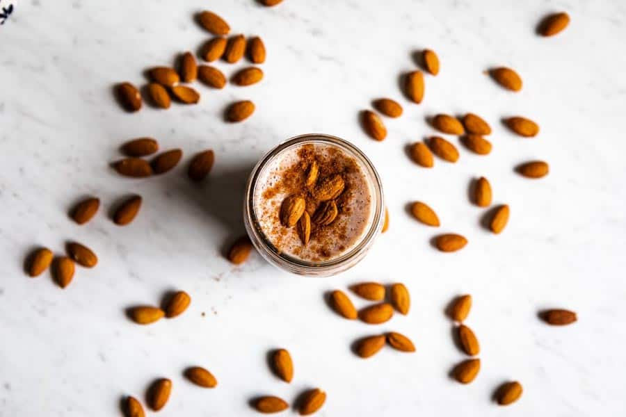 superfood almonds in a snack