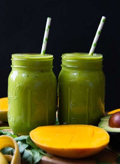 Rich and creamy green smoothie recipe