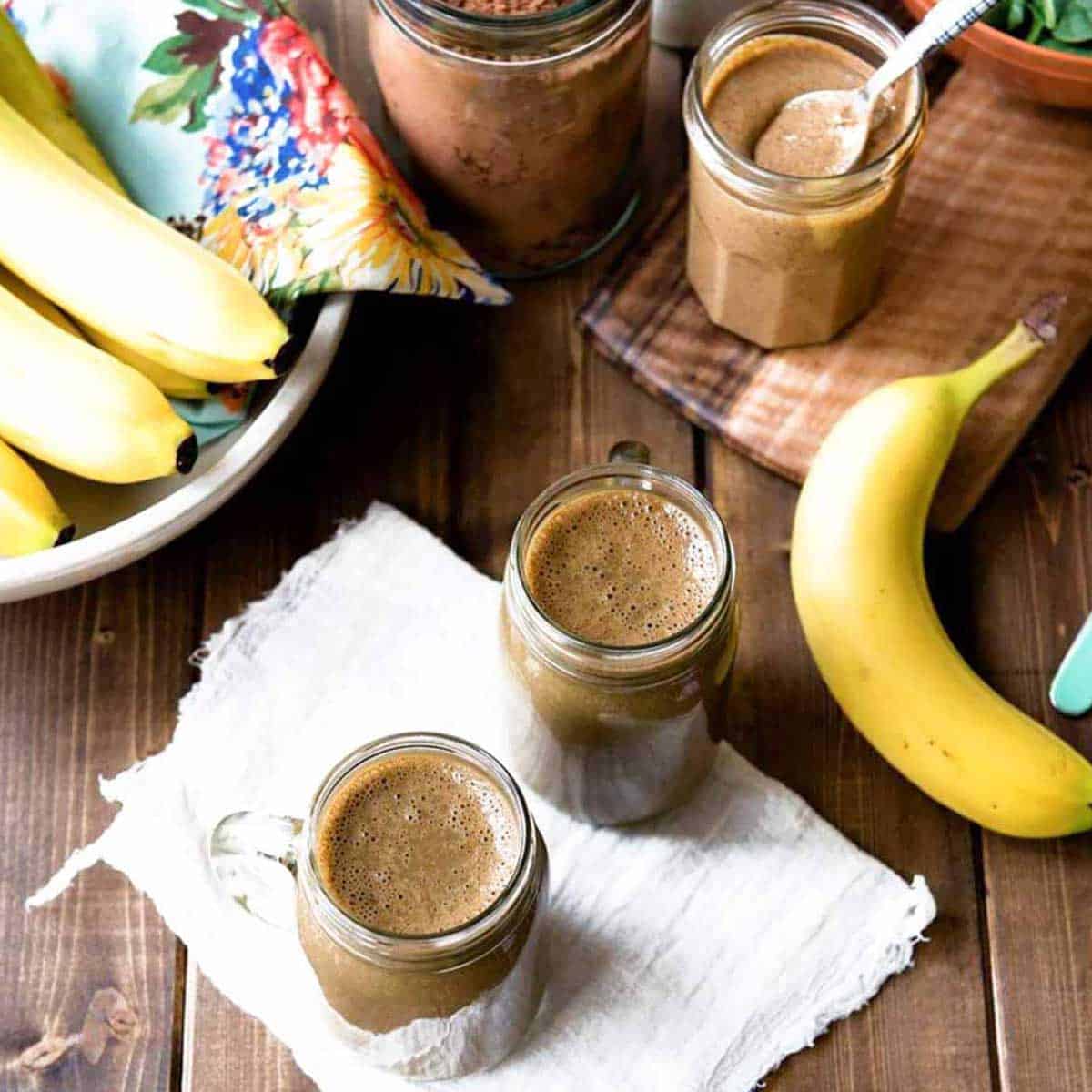 chocolate banana smoothie