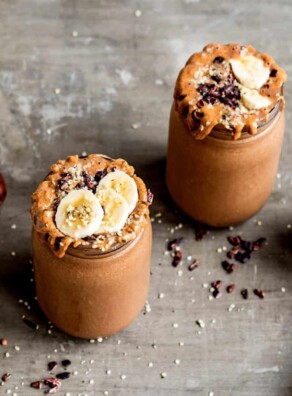 chocolate protein shake