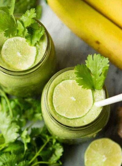 cilantro-smoothie-limeade