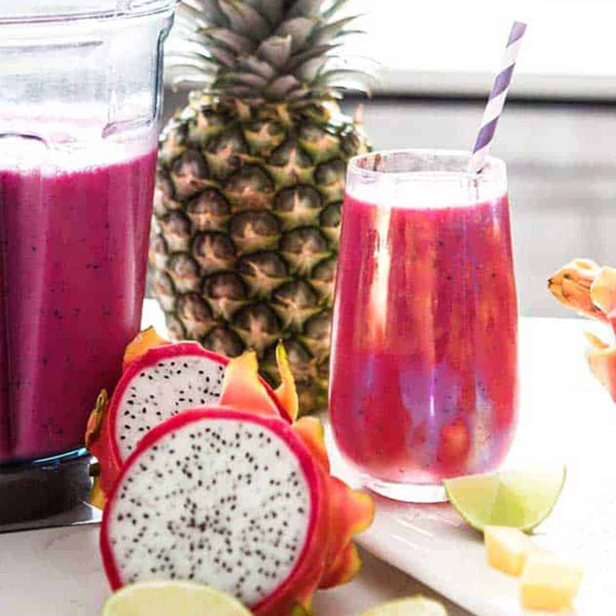 Dragon fruit smoothie recipe