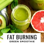 Fat burning smoothie to naturally boost your metabolism.