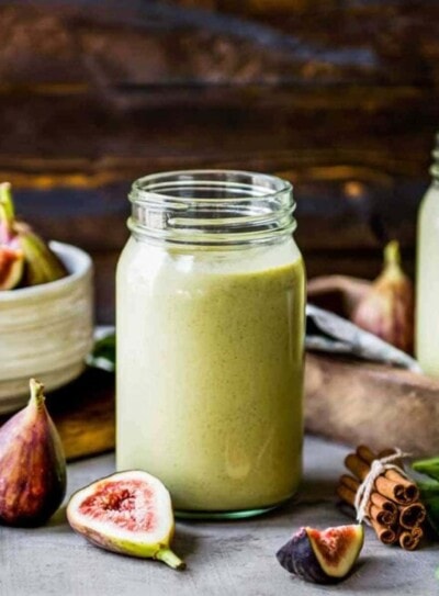 Fig smoothie for the holidays!