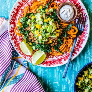 vegetarian taco salad