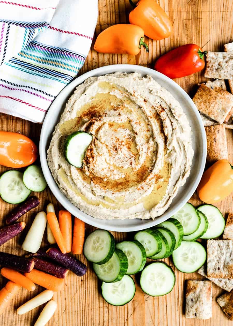 homemade hummus recipe