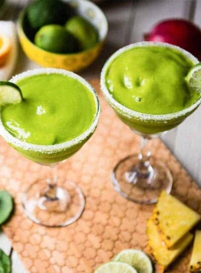 Healthy margarita smoothie