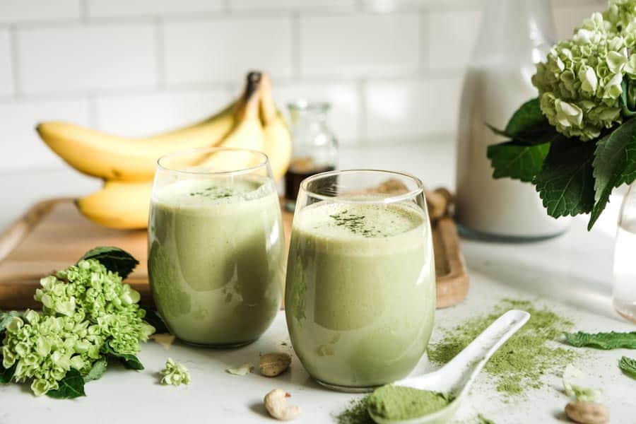 matcha protein shake