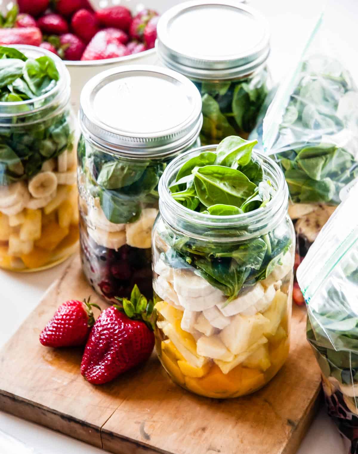 meal prep smoothies