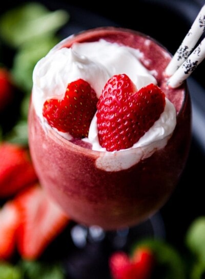 red velvet smoothie