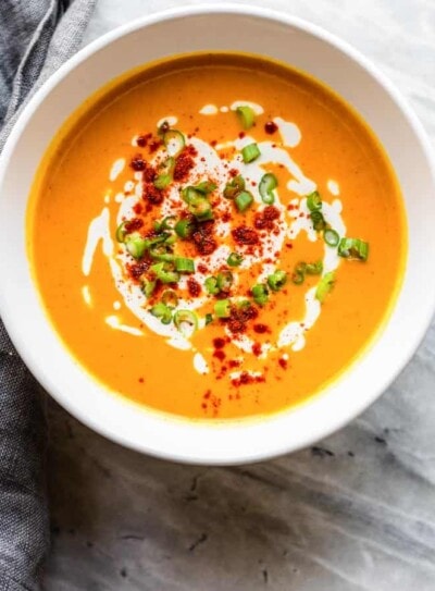 roasted red pepper soup