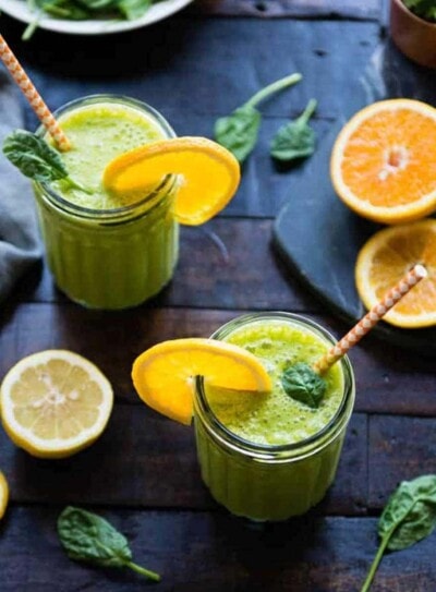 spinach banana smoothie