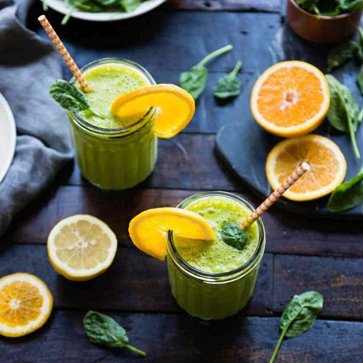 spinach banana smoothie