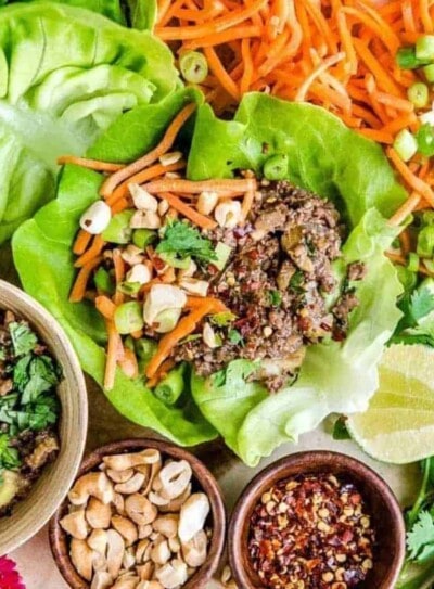 Thai lettuce wraps