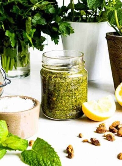 Vegan Pistachio Pesto recipe